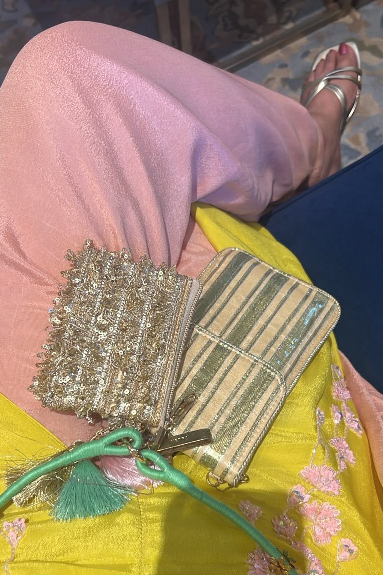 Luxe Tassel Phone Pouch+Sling