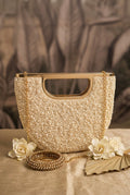 Ivory Pearl Luxe Handbag