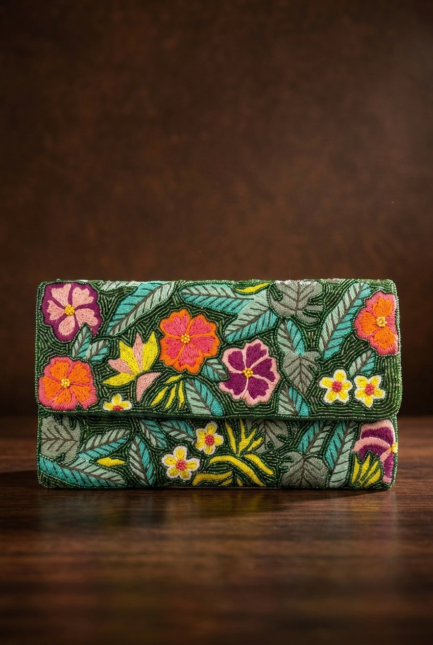 Botanical Bloom Clutch