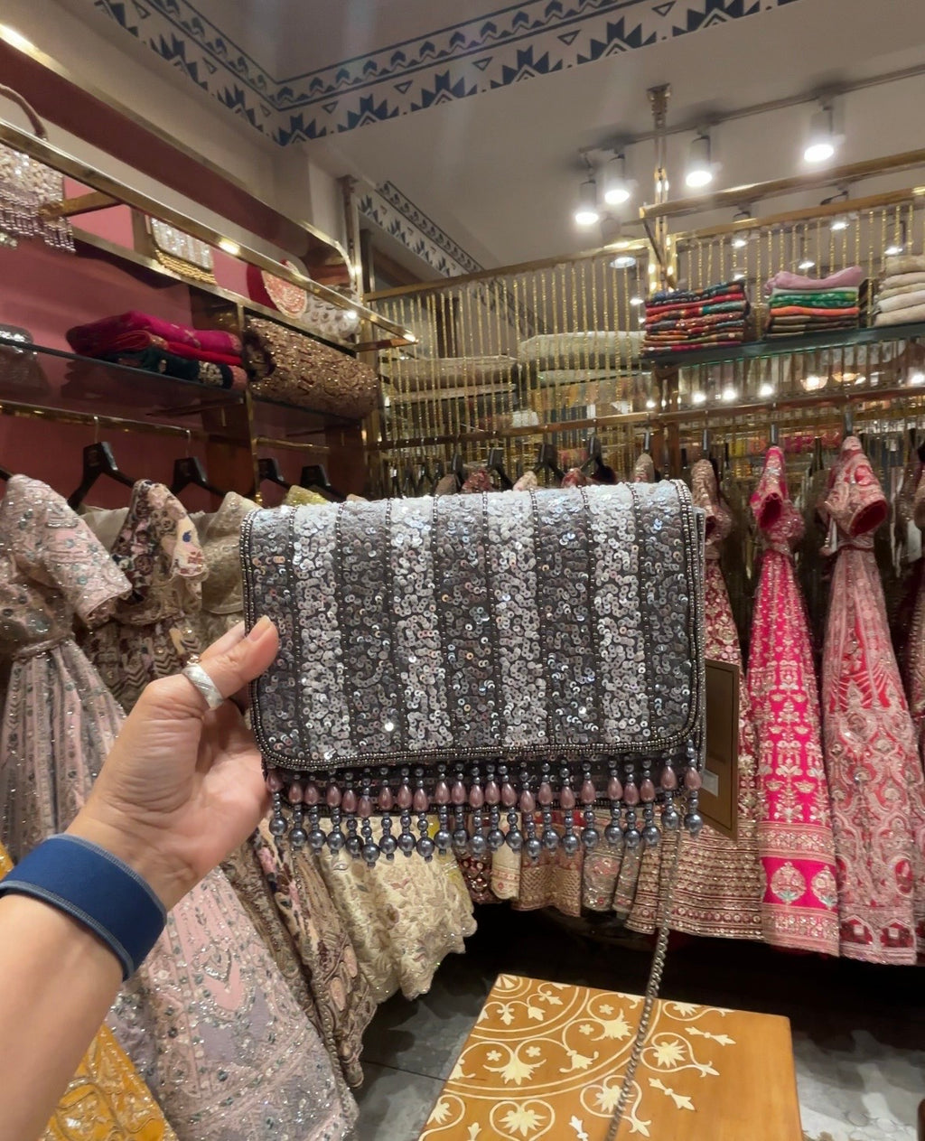 Phoenix Spark Clutch (Silver Grey)