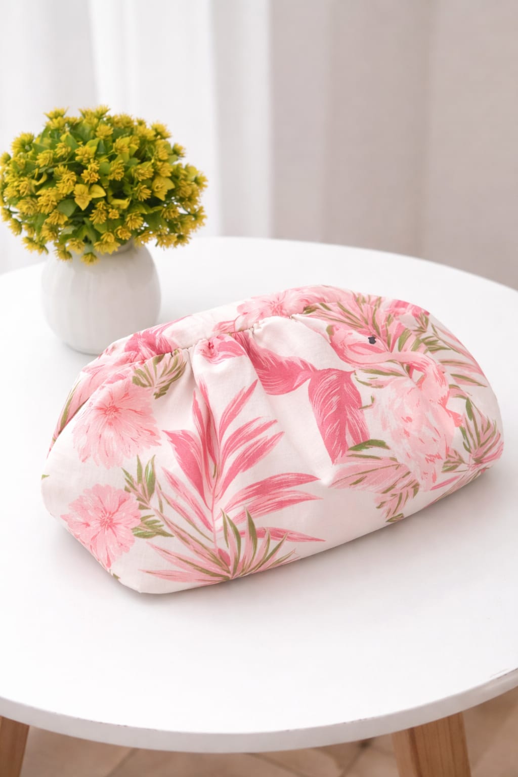 Candy Pop Printed Statement Clutch