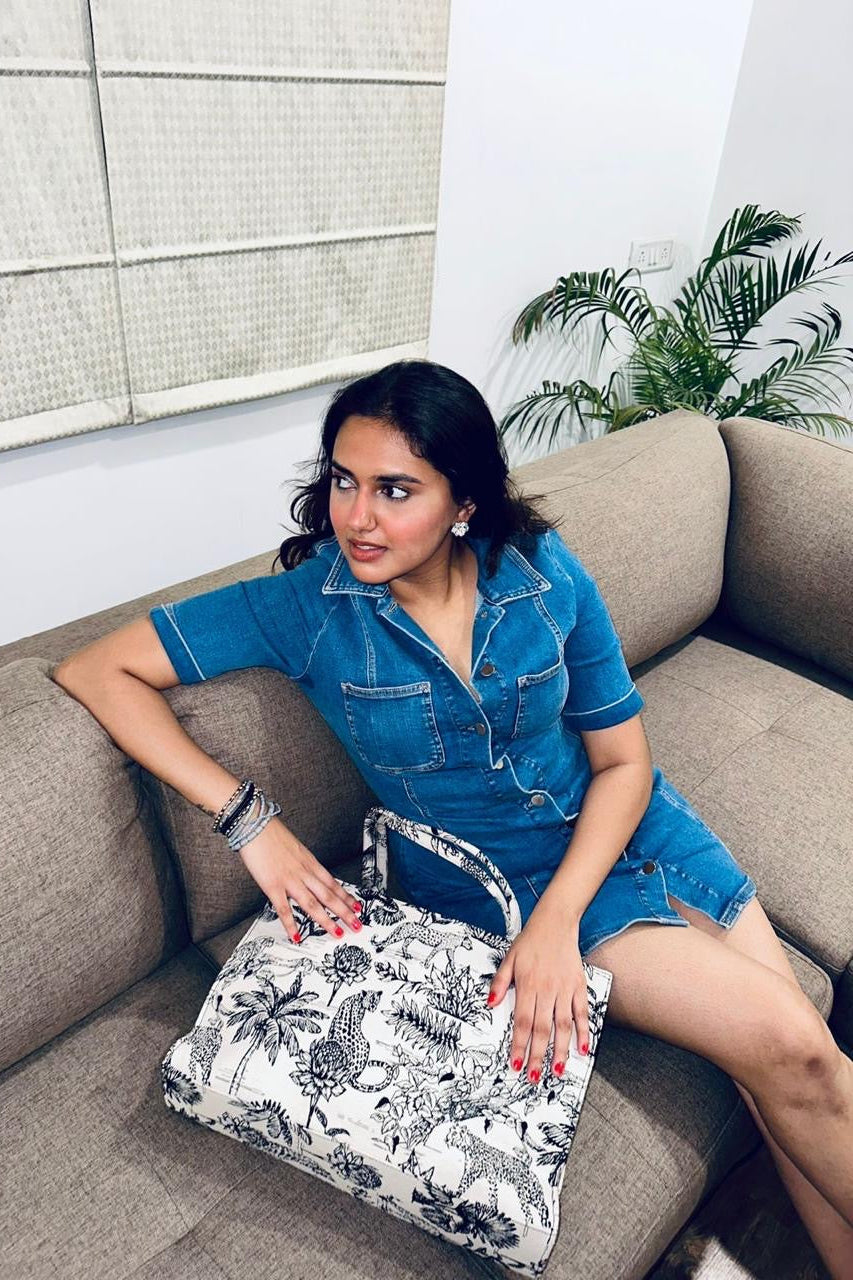 Jungle Sketch Tote Bag