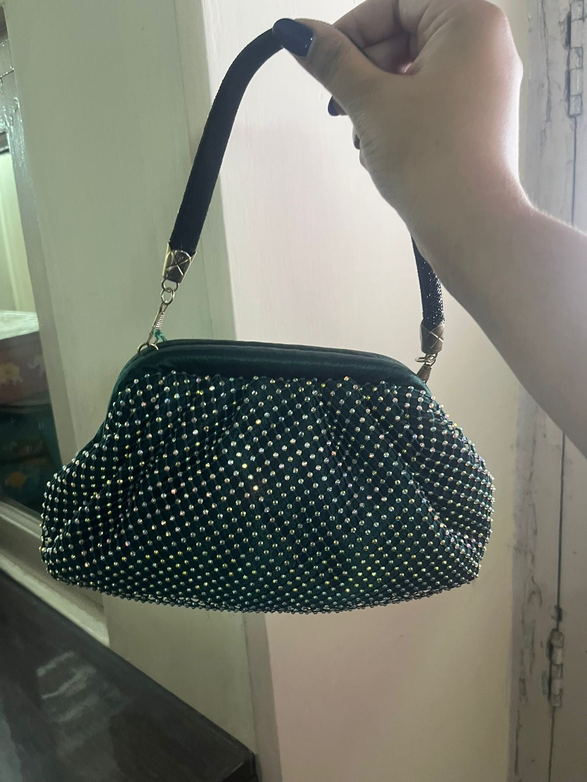 Blush Stardust Clutch