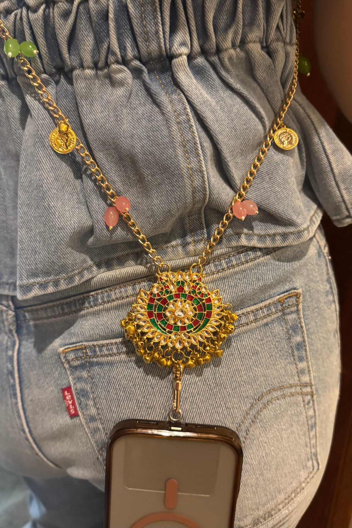 Rajwada Meenakari Mobile Sling Strap