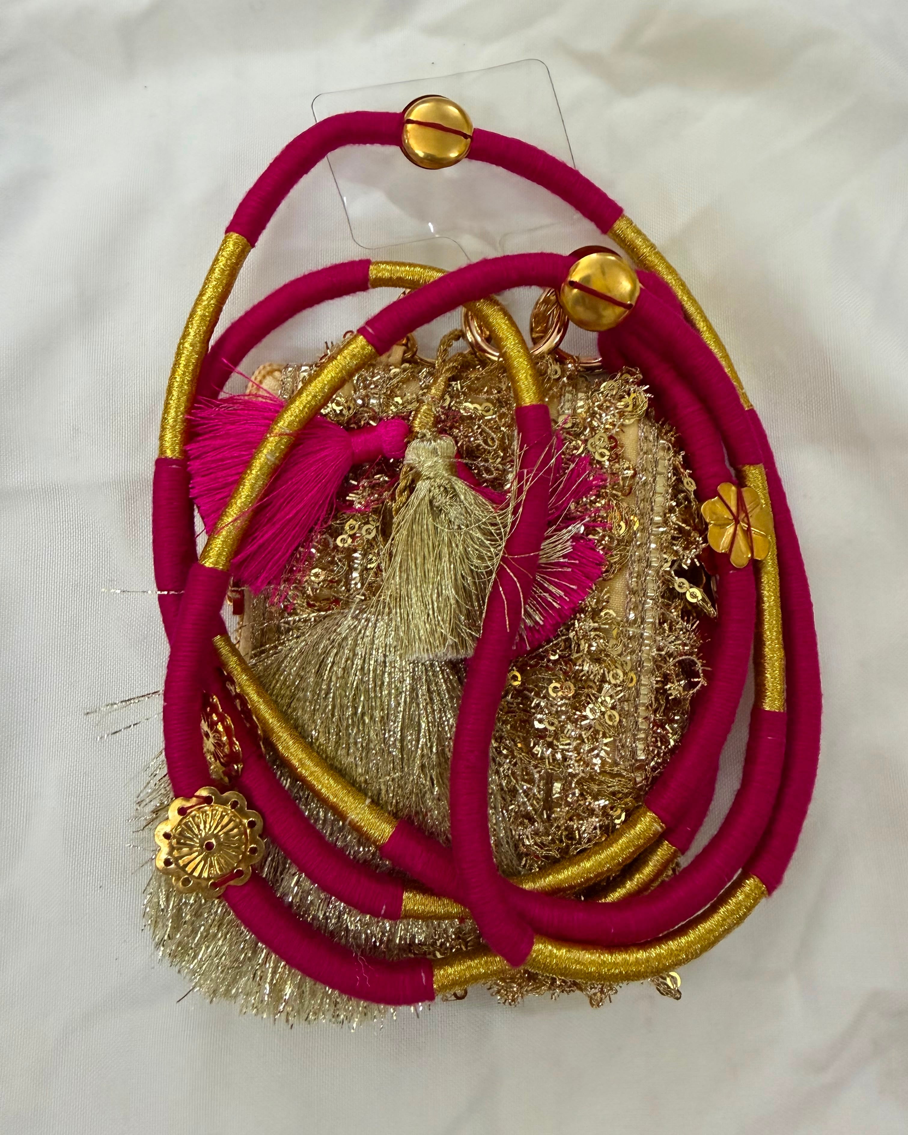 Luxe Tassel Phone Pouch+Sling