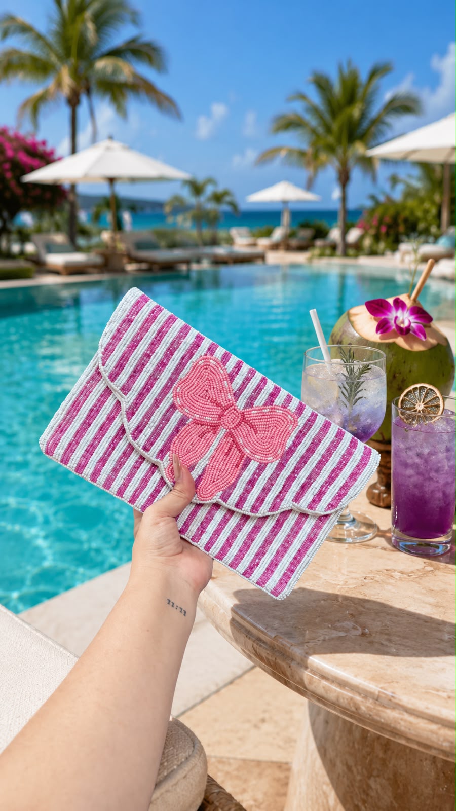 Autumn Pop Envelope Clutch