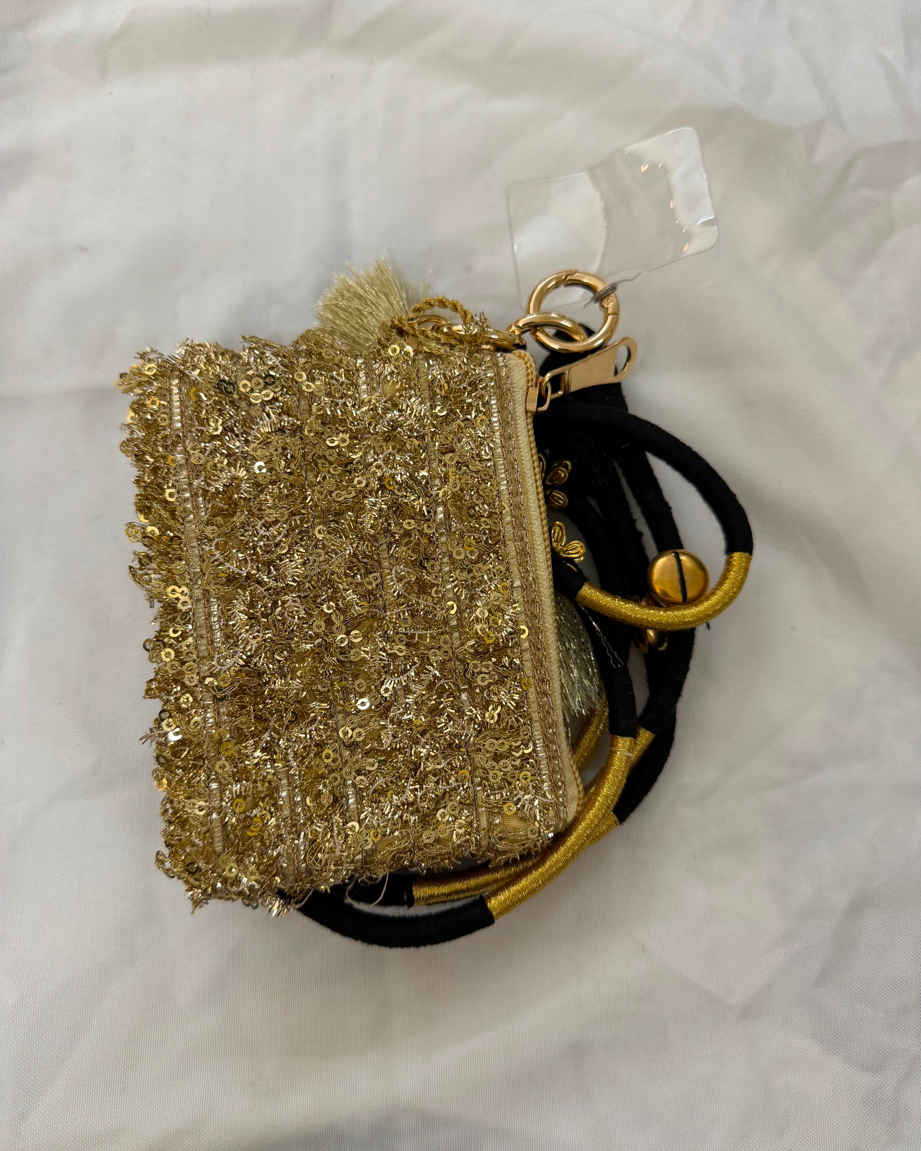 Luxe Tassel Phone Pouch+Sling