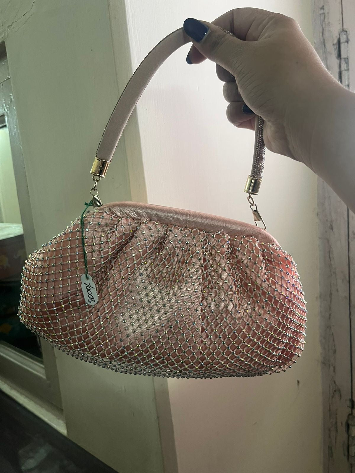 Blush Stardust Clutch