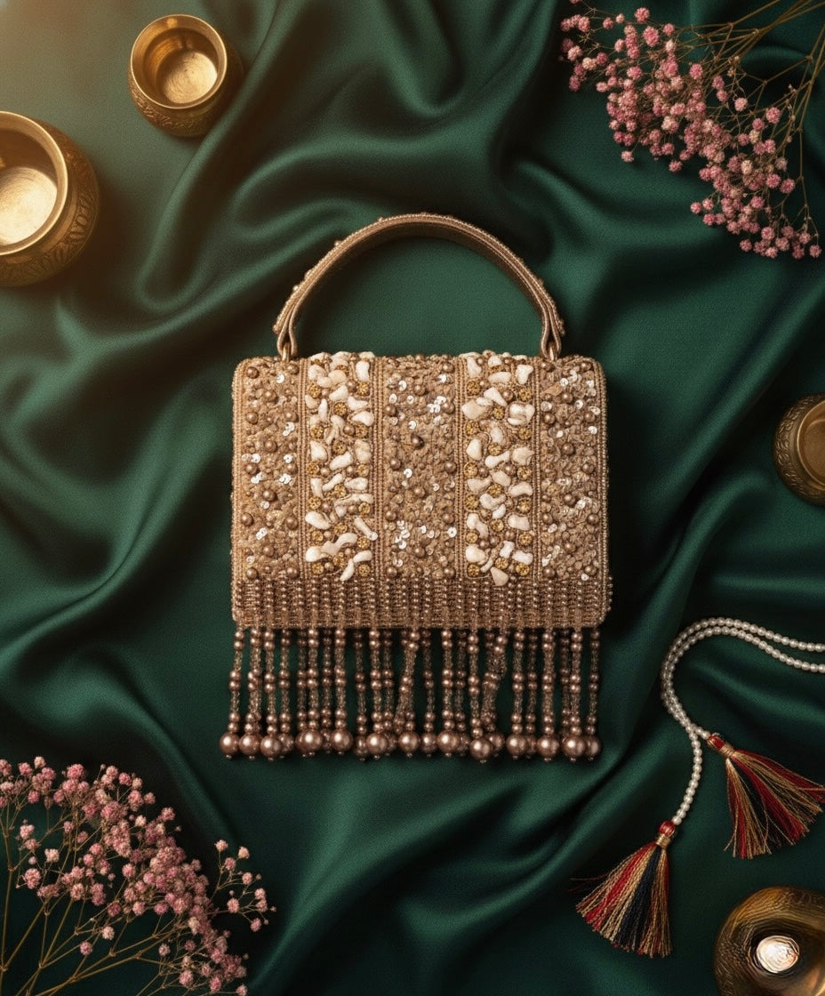 Élan Tassel Clutch