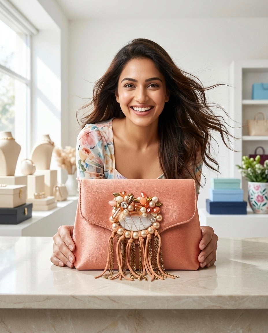 Celeste Dreamcatcher Clutch Bag