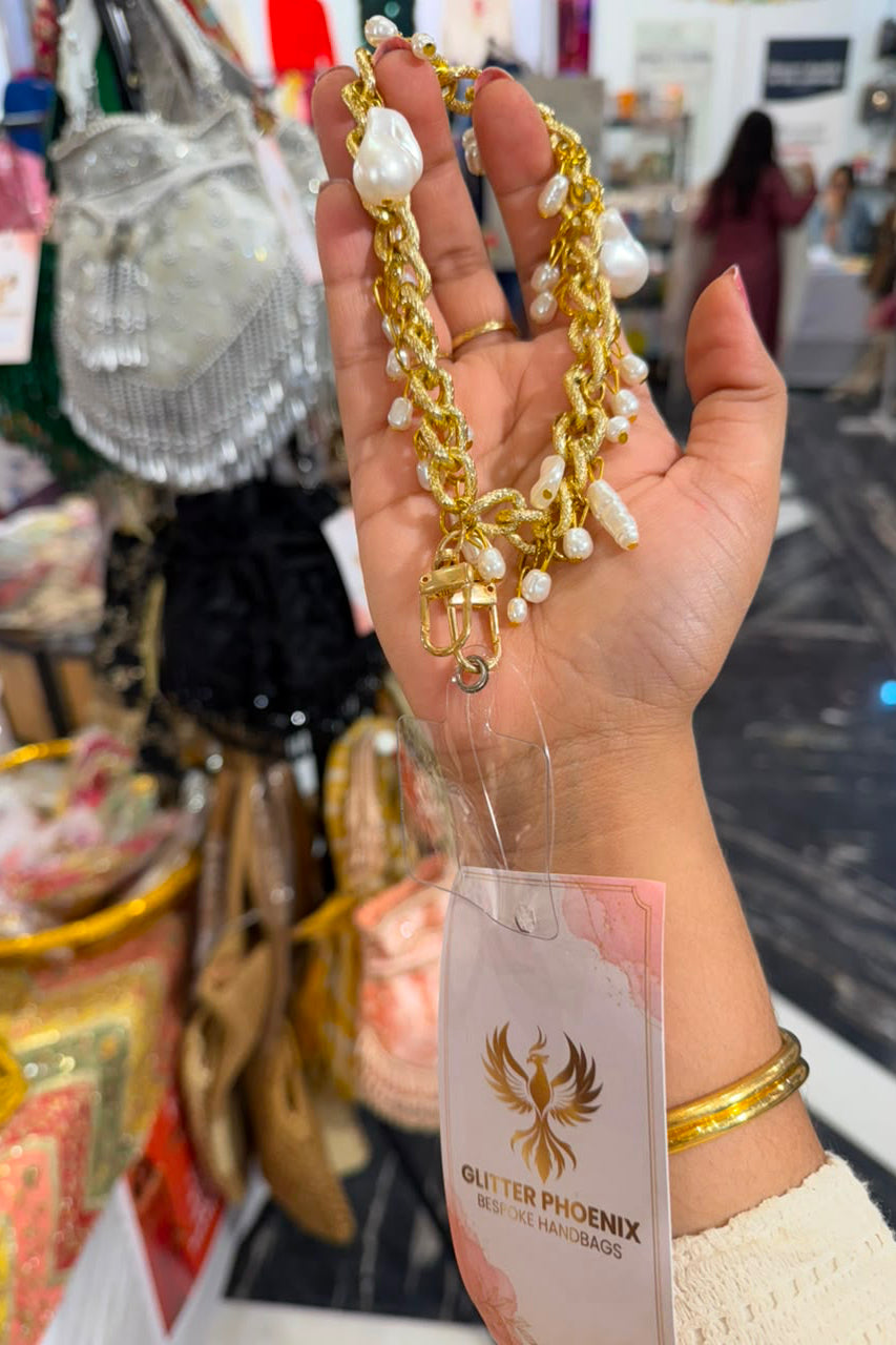 Pearl Luxe Mobile Charm