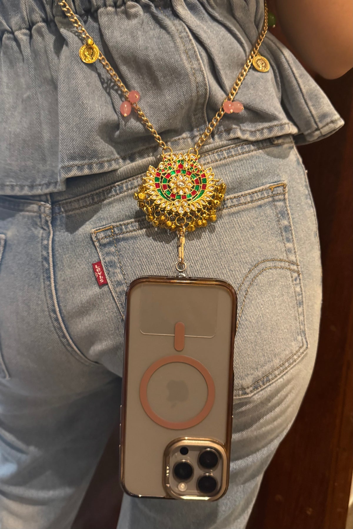 Rajwada Meenakari Mobile Sling Strap