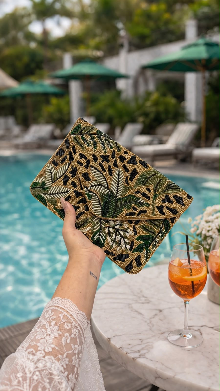 Savanna Luxe Clutch