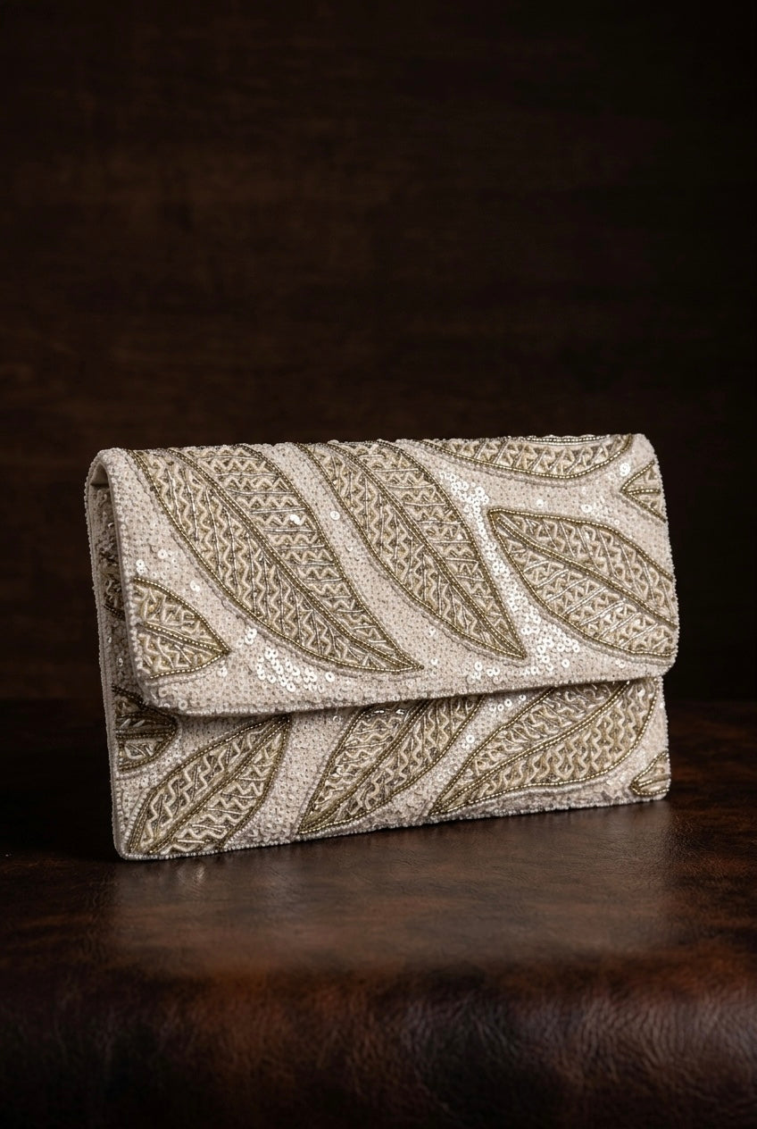 Ivory Élan Clutch