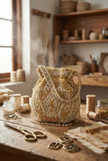 Zaria Pearl Bucket Potli Bag