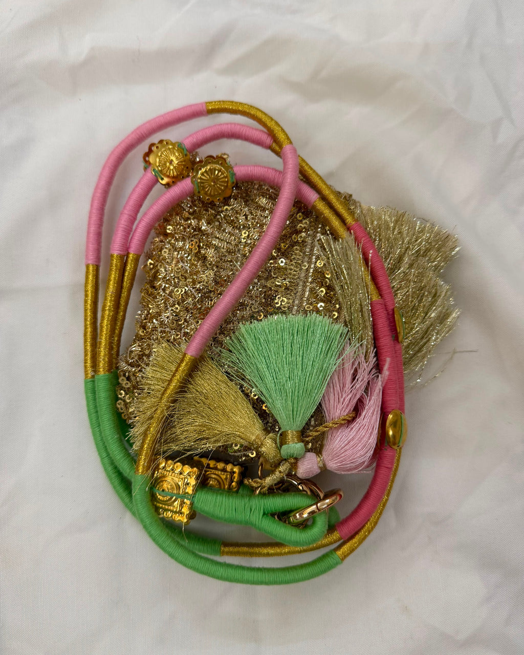Luxe Tassel Phone Pouch+Sling