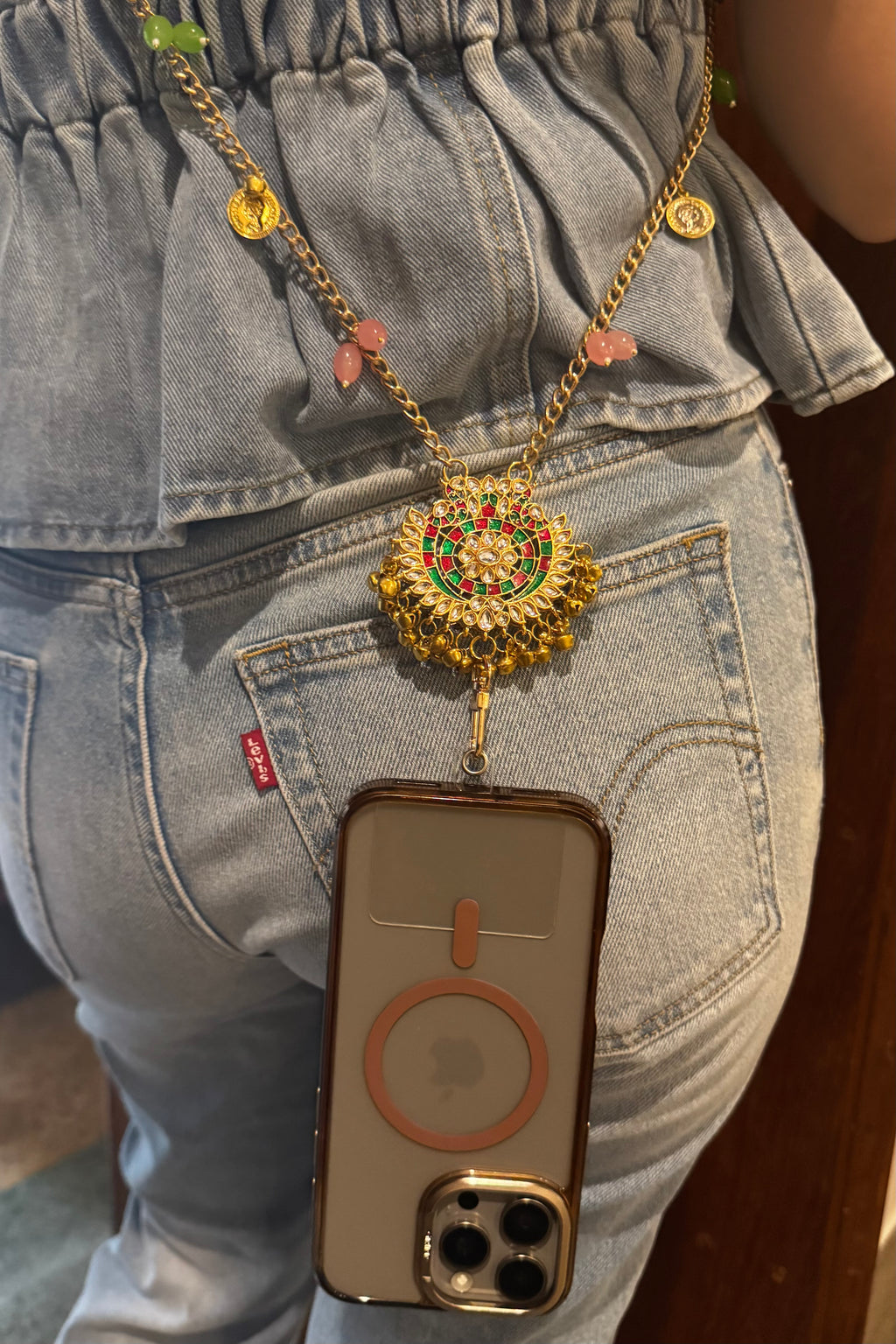 Rajwada Meenakari Mobile Sling Strap