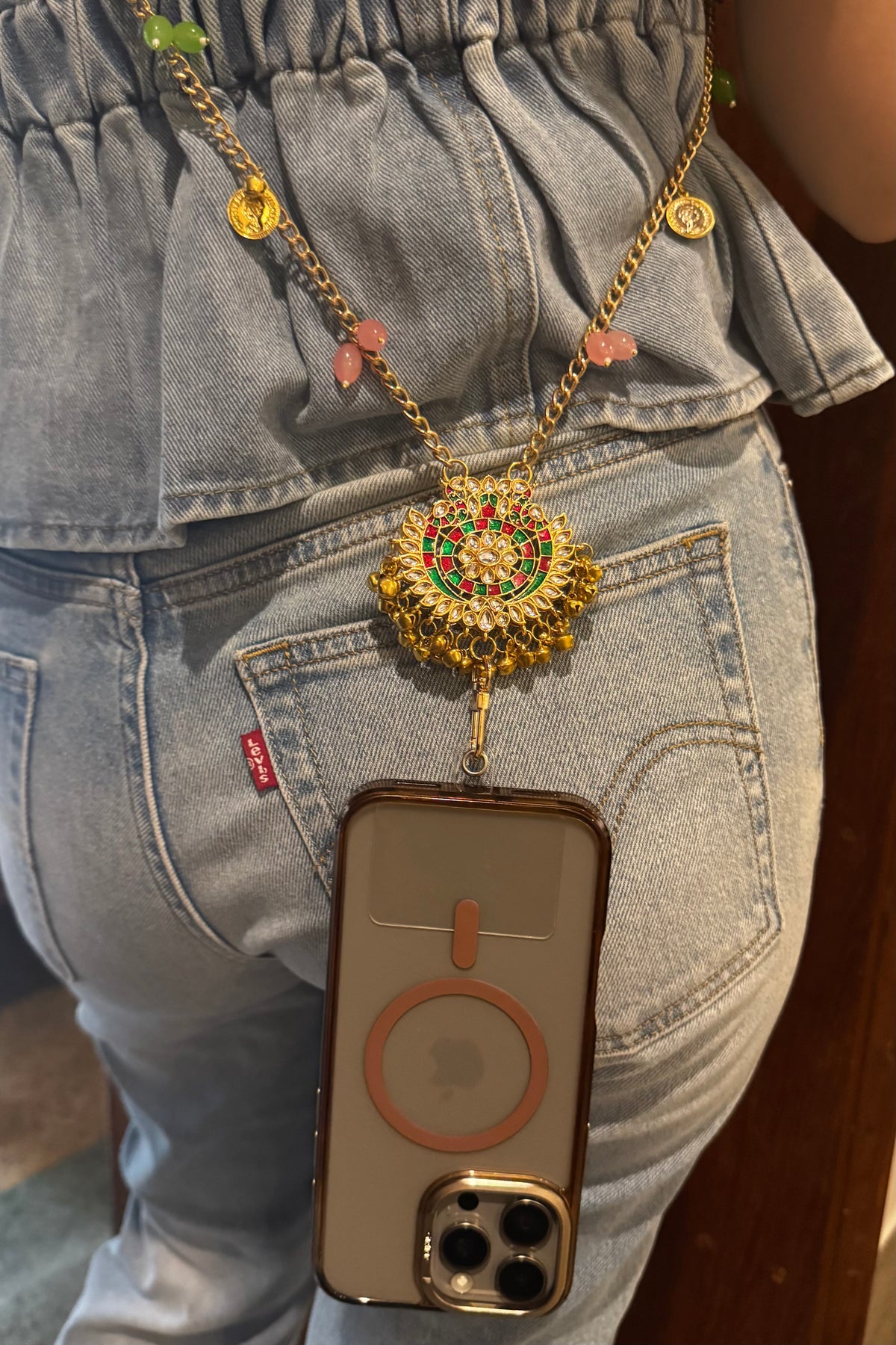 Rajwada Meenakari Mobile Sling Strap