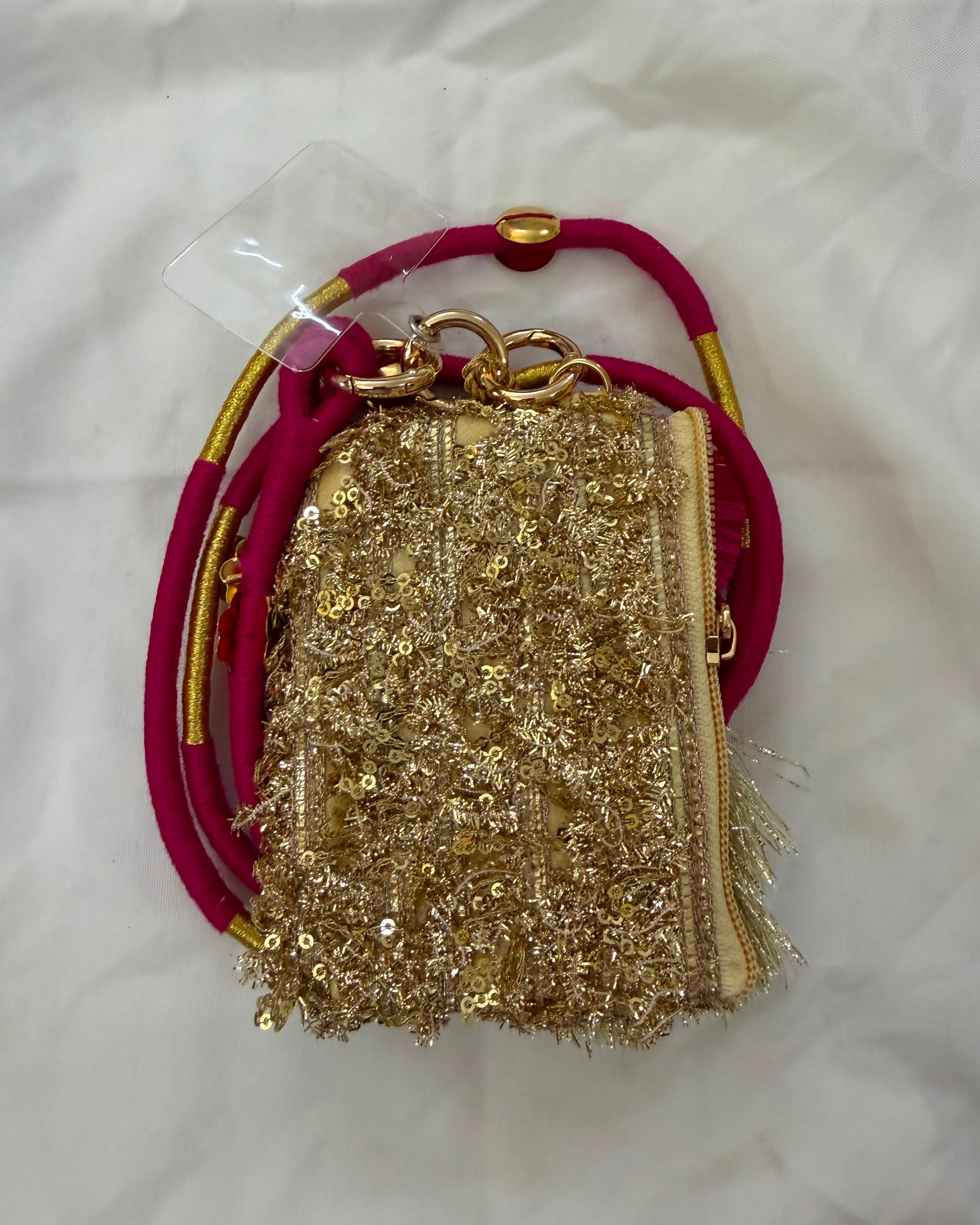Luxe Tassel Phone Pouch+Sling