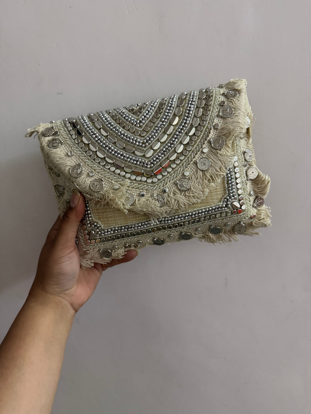 Desert Dune Boho Clutch