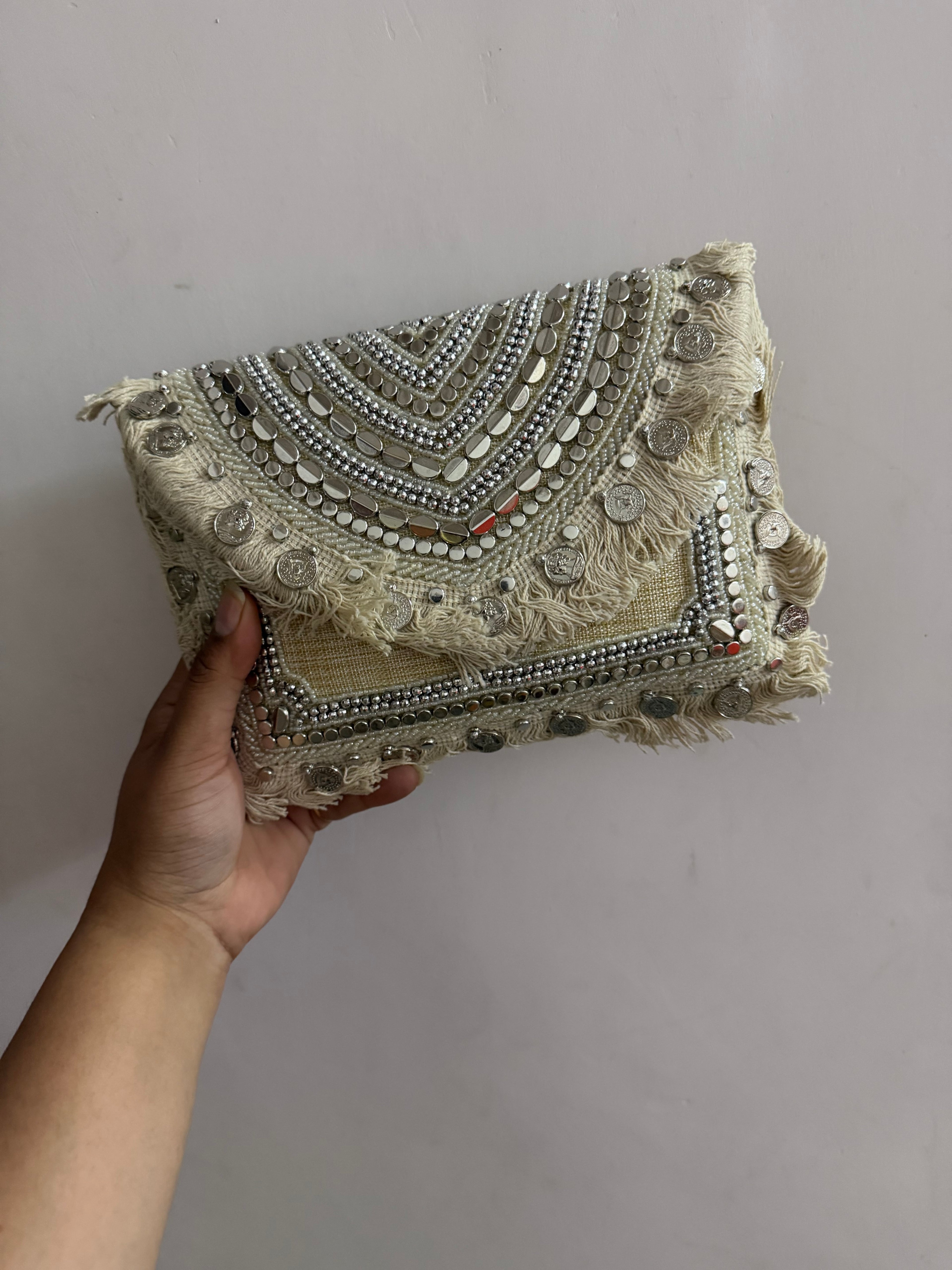 Desert Dune Boho Clutch